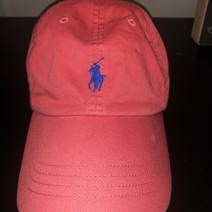 Salmon Polo by Ralph Lauren Hat